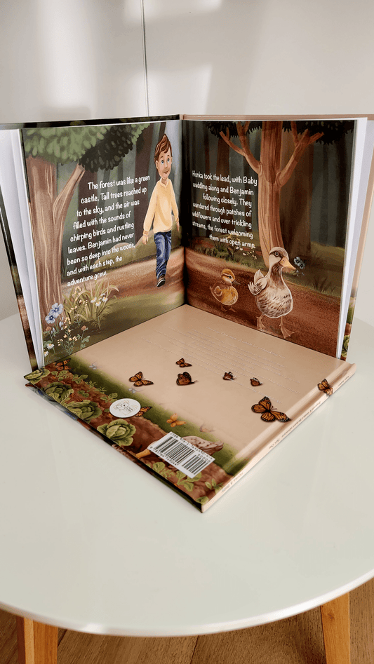 Benjamin’s Forest Adventure with Honka & Baby | Kids’ Book Ages 4–8 (Hardcover)