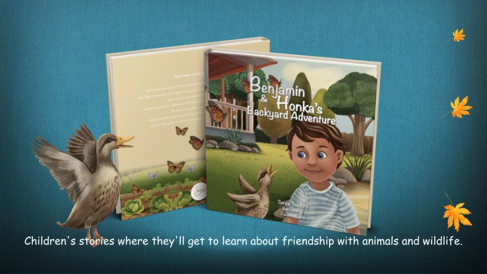 Cover of Benjamin's Backyard Adventure book