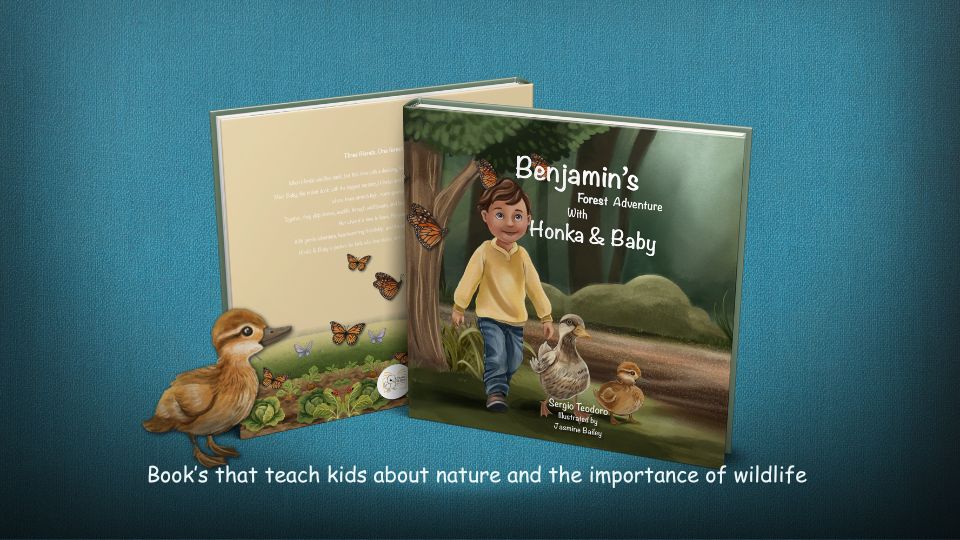 Cover of Benjamin's Forest Adventure with Honka & Baby