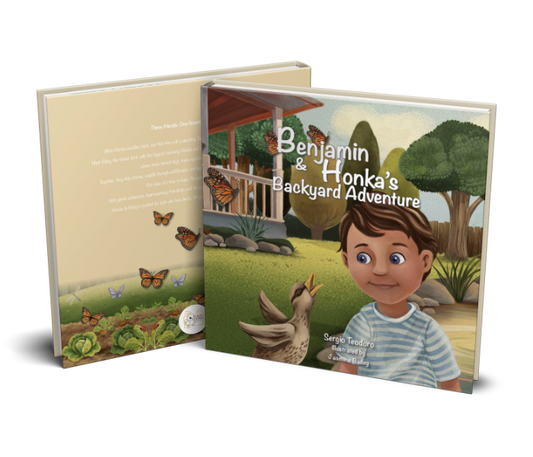 Benjamin & Honka's Backyard Adventure (Hard Cover)