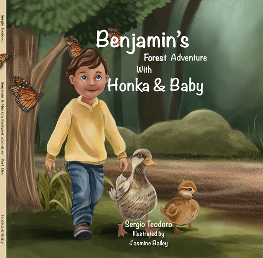Benjamin’s Forest Adventure with Honka & Baby (Hard cover) Pre-Order