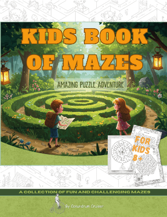 kids Maze Book Cover